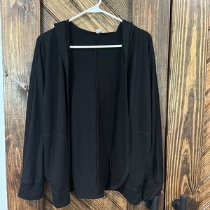 Cable and Gauge hooded cardigan